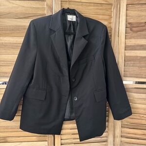 Frankie Shop Oversized Blazer in Black size XS